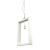 Lampa wisząca metalowa LOFT biała